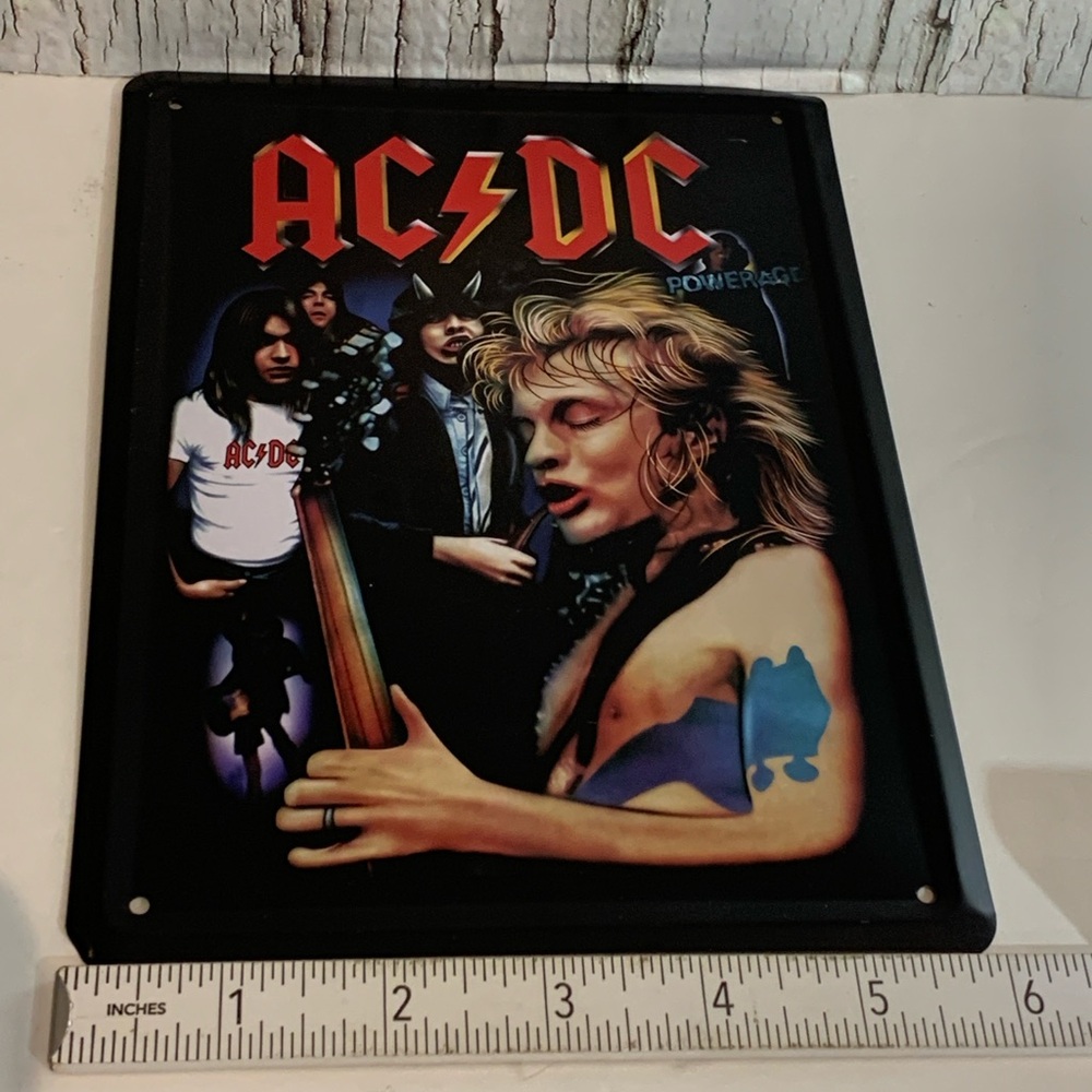 AC/DC Powerage Metal Sign